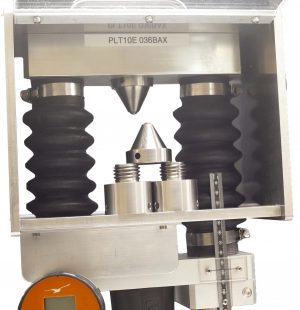 PLT-10 Point load tester - rock fracture testing.